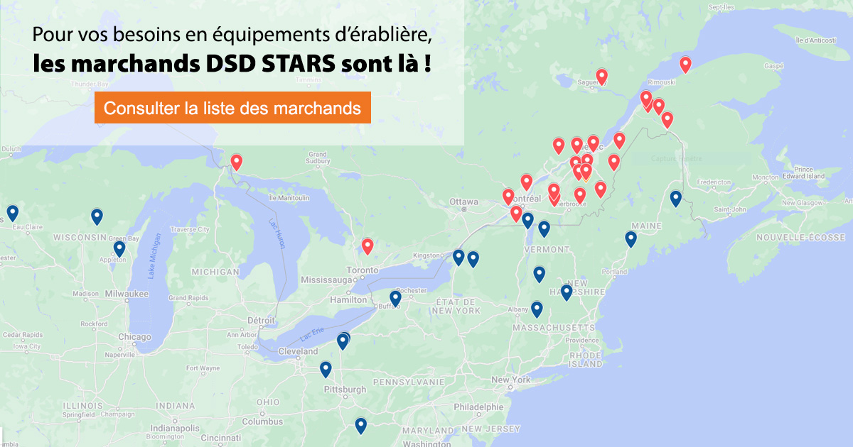 Les marchands DSD STARS sont là !